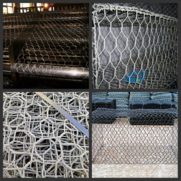 Verzinkte / Galfan PVC beschichtete Gabion Box